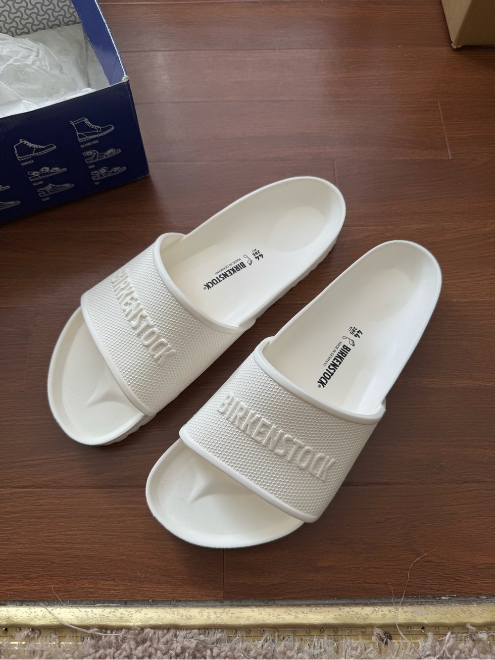 Birkenstock Barbados EVA Slide Sandals White Men's US 11 EU 44 Regular
